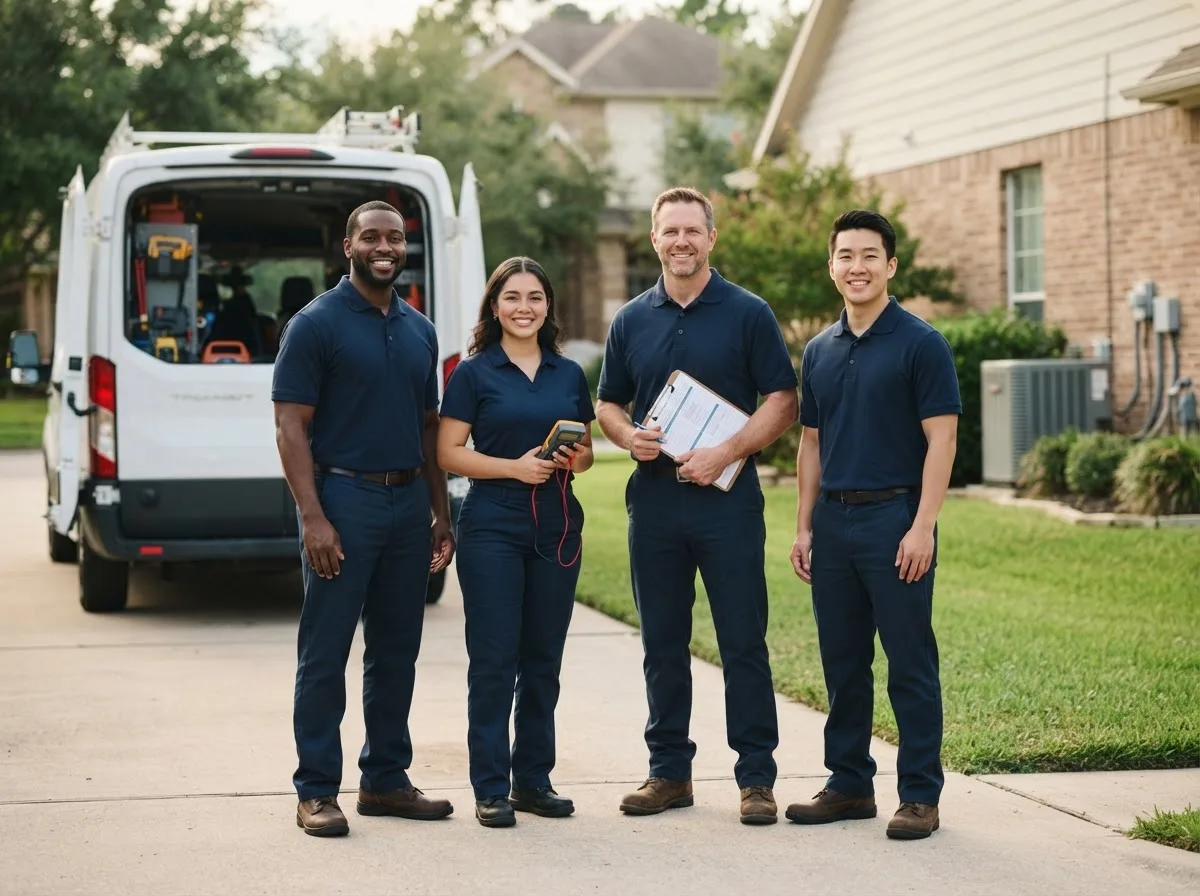 Certified HVAC technician near Streetman, TX